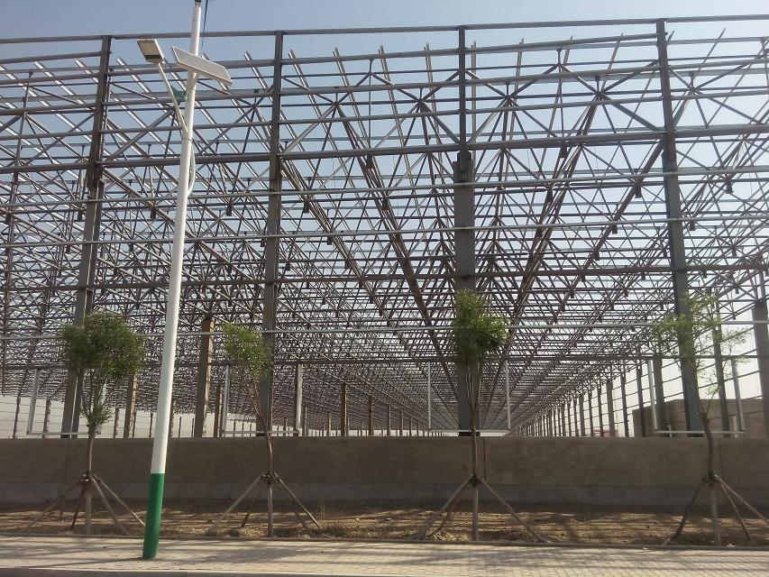 建德汽车工业厂房网架